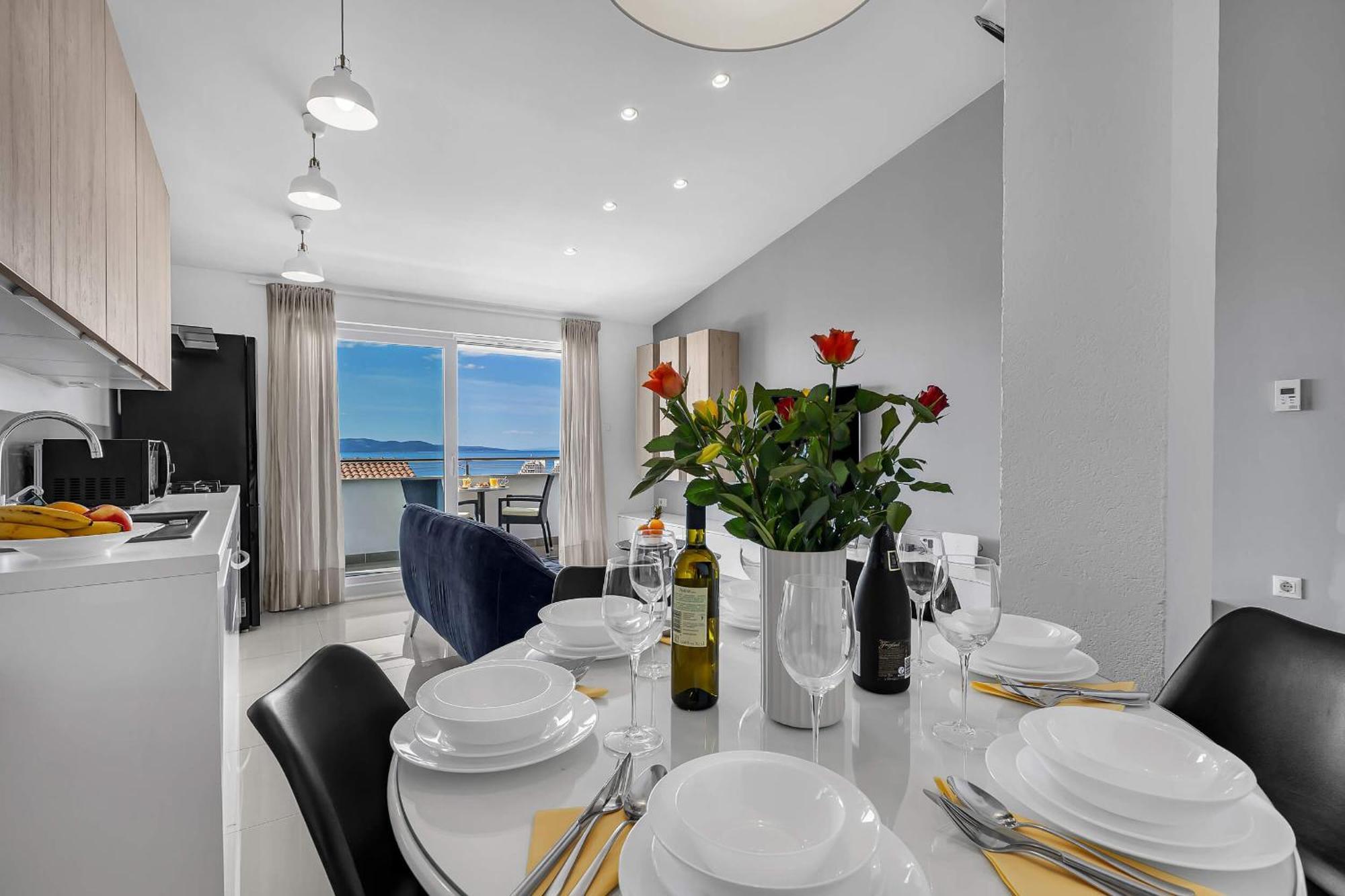 Blue Dream Apartment Makarska Bagian luar foto